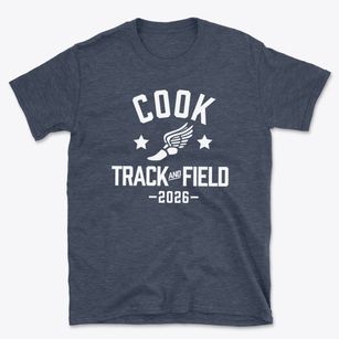Cook Elementary School Track and Field Basic T-Shirt