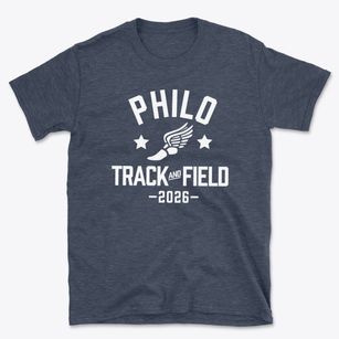 Philo School Of Discovery & Exploration Track and Field Basic T-Shirt