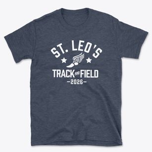 Saint Leo's Catholic School Track and Field Basic T-Shirt