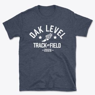 Oak Level Baptist Academy Track and Field Basic T-Shirt