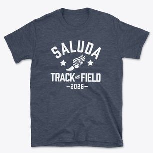 Saluda Elementary School Track and Field Basic T-Shirt