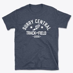 Surry Central High School Track and Field Basic T-Shirt