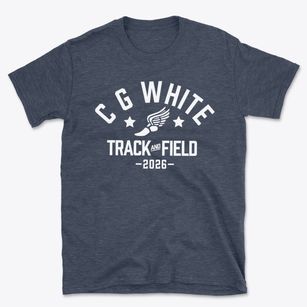 C G White Middle School Track and Field Basic T-Shirt