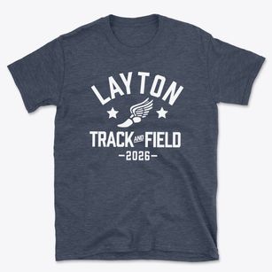 Layton Elementary School Track and Field Basic T-Shirt