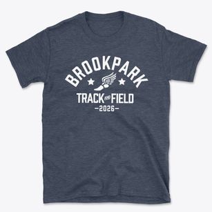 Brookpark Memorial Elementary School Track and Field Basic T-Shirt