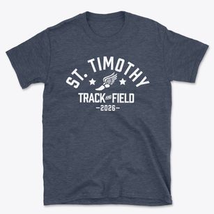 St. Timothy Track and Field Basic T-Shirt