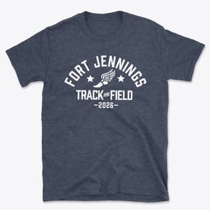 Fort Jennings Elementary School Track and Field Basic T-Shirt