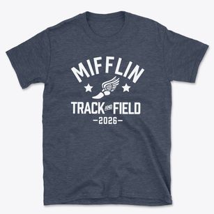 Mifflin Elementary School Track and Field Basic T-Shirt