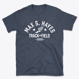 Max S. Hayes High School Track and Field Basic T-Shirt