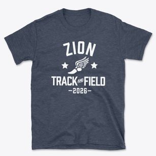 Zion Lutheran School Track and Field Basic T-Shirt