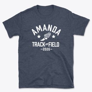 Amanda Elementary School Track and Field Basic T-Shirt