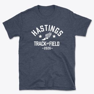 Hastings Middle School Track and Field Basic T-Shirt
