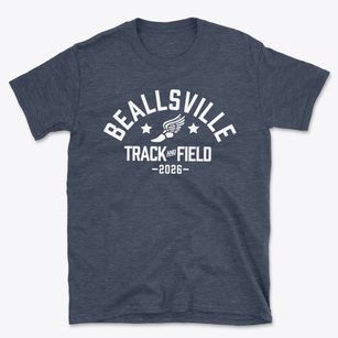 Beallsville Elementary School Track and Field Basic T-Shirt
