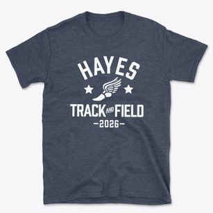 Hayes Intermediate School Track and Field Basic T-Shirt