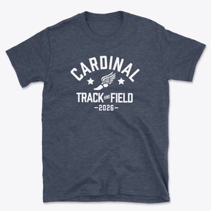 Cardinal Middle School Track and Field Basic T-Shirt