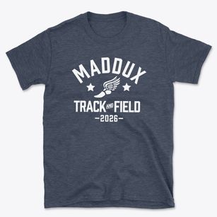 Maddux Elementary School Track and Field Basic T-Shirt