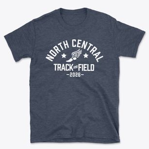 North Central High School Track and Field Basic T-Shirt