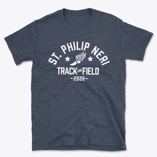 Saint Philip Neri Regional School Track and Field Basic T-Shirt