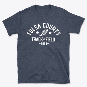 Tulsa County Vocational At Peoria Campus Track and Field Basic T-Shirt