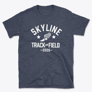 Skyline Elementary School Track and Field Basic T-Shirt