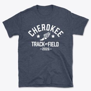 Cherokee Elementary School Track and Field Basic T-Shirt