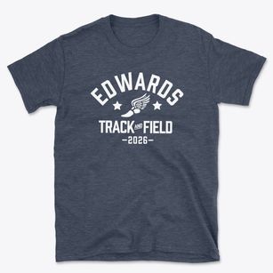 Edwards Elementary School Track and Field Basic T-Shirt