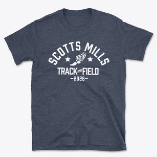 Scotts Mills Elementary School Track and Field Basic T-Shirt