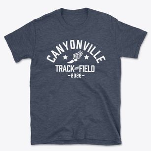 Canyonville Elementary School Track and Field Basic T-Shirt