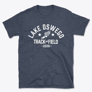 Lake Oswego High School Track and Field Basic T-Shirt