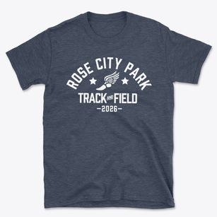 Rose City Park Elementary School Track and Field Basic T-Shirt