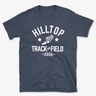 Hilltop Christian School Track and Field Basic T-Shirt