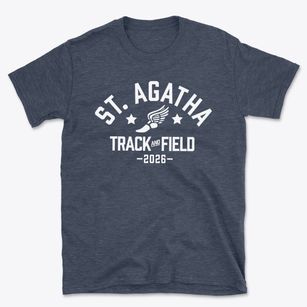 Saint Agatha School Track and Field Basic T-Shirt
