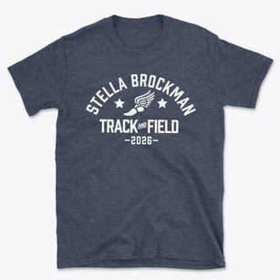 Stella Brockman Elementary School Track and Field Basic T-Shirt