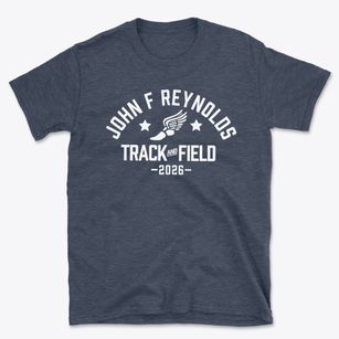 John F Reynolds Junior High School Track and Field Basic T-Shirt