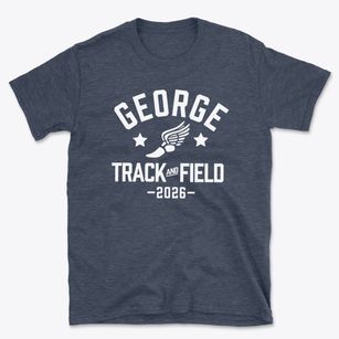 George Washington Elementary School Track and Field Basic T-Shirt