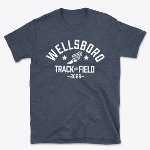 Wellsboro High School Track and Field Basic T-Shirt