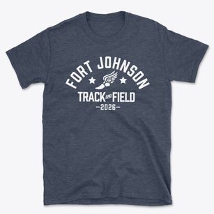 Fort Johnson Middle School Track and Field Basic T-Shirt