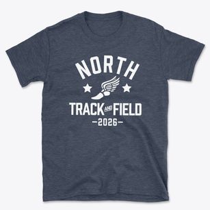 North High School Track and Field Basic T-Shirt