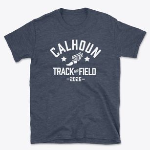 Calhoun Academy Track and Field Basic T-Shirt