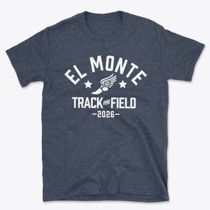 El Monte Christian School Track and Field Basic T-Shirt