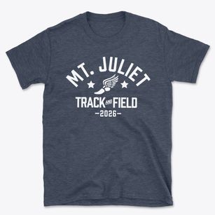 Mt. Juliet Christian Academy Track and Field Basic T-Shirt