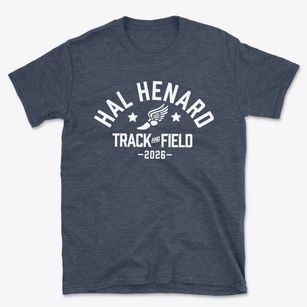 Hal Henard Elementary School Track and Field Basic T-Shirt