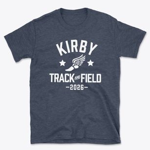 Kirby Middle School Track and Field Basic T-Shirt