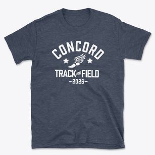 Concord Academy Track and Field Basic T-Shirt