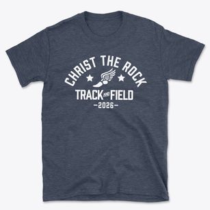 Christ The Rock Christian Academy Track and Field Basic T-Shirt