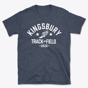 Kingsbury Elementary School Track and Field Basic T-Shirt