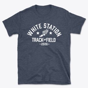 White Station Middle School Track and Field Basic T-Shirt