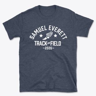 Samuel Everett School Of Innovation Track and Field Basic T-Shirt