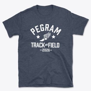 Pegram Elementary School Track and Field Basic T-Shirt