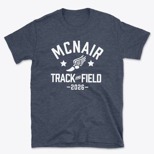 Mcnair Middle School Track and Field Basic T-Shirt